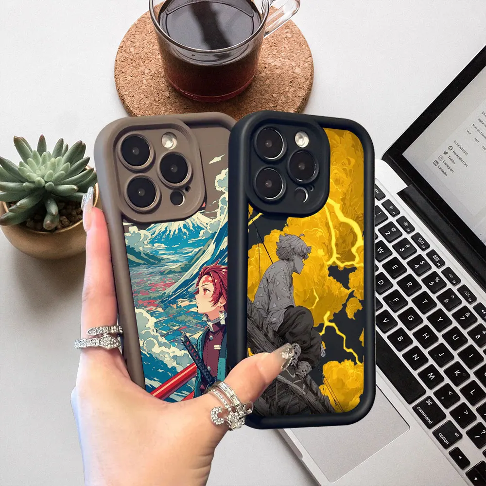 

Demon Slayer Kamado Tanjirou Case For Samsung Galaxy M54 M51 M34 M31 M30S A17 A16 A15 A14 A07 A06 A05 S A04 Silicone Phone Cover