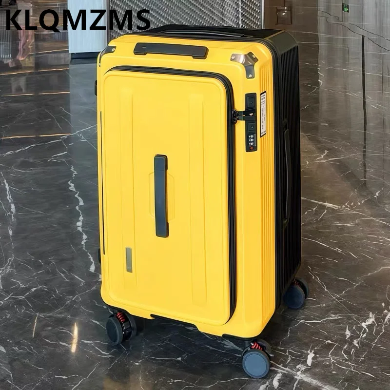 

KLQDZMS 20"24"26"28 Inch Large Capacity Suitcase Business Travel Rolling Luggage High-quality PC Boarding Luggage For Students