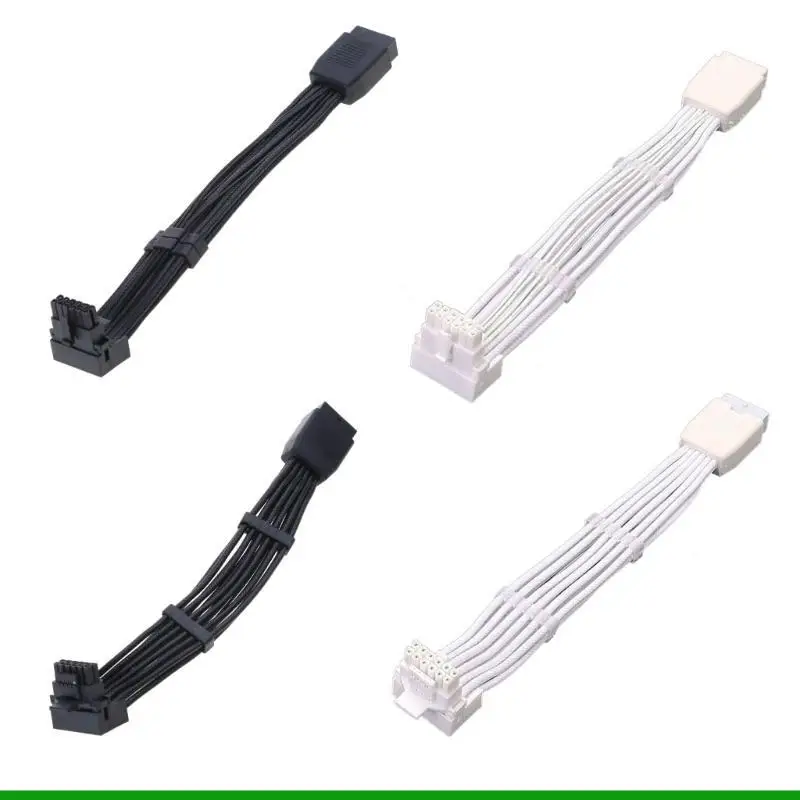 U55C Kabel Siku Kartu Video Pin Baru U55C Untuk RTX4090TI/3090TI, ATX3.0 12VHPWR 600W