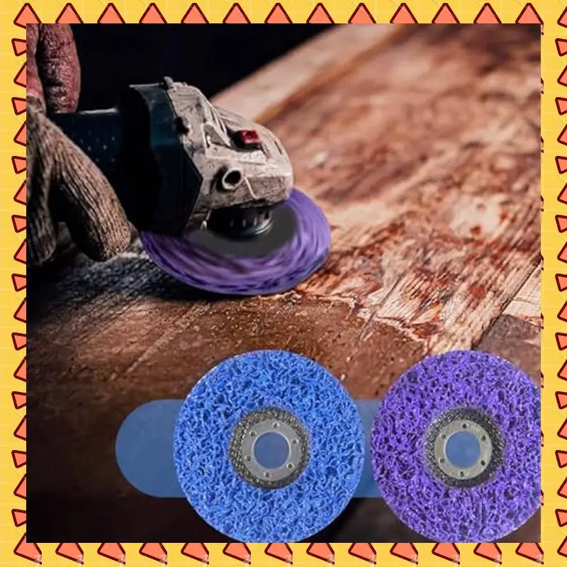 

A008 12PC Strip Discs 4-1/2X 7/8Inch Stripping Wheel For Cleaning Angle Grinder To Remove Paint,Rust And Weld Oxidation Durable