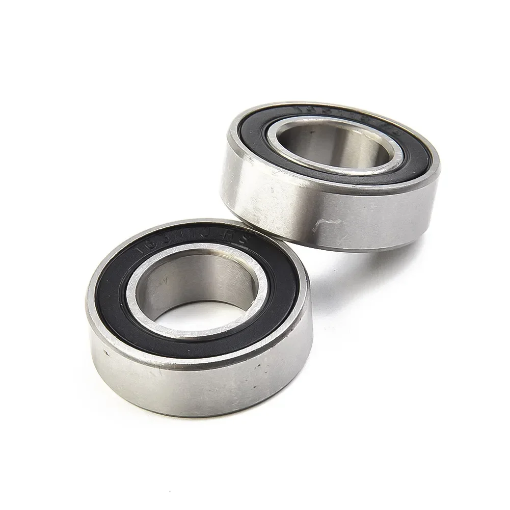 

2PCS Rubber Sealed Deep Groove Ball Bearing Miniature Bearing 163110-2RS For Giant Bike Bicycle Accessories Black+Silver