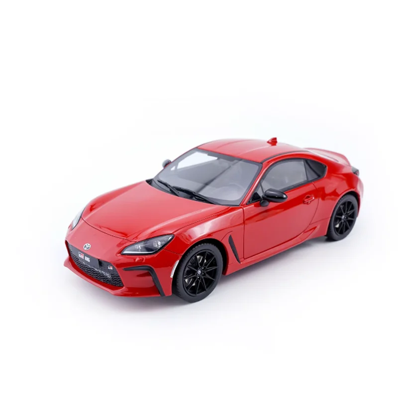 OTTO Maßstab 1:18, GR86 ROUGE FLAMBOYANT 2022, Simulations-Harz-Spielzeugautomodell, statische Dekoration, klassische Sammlung