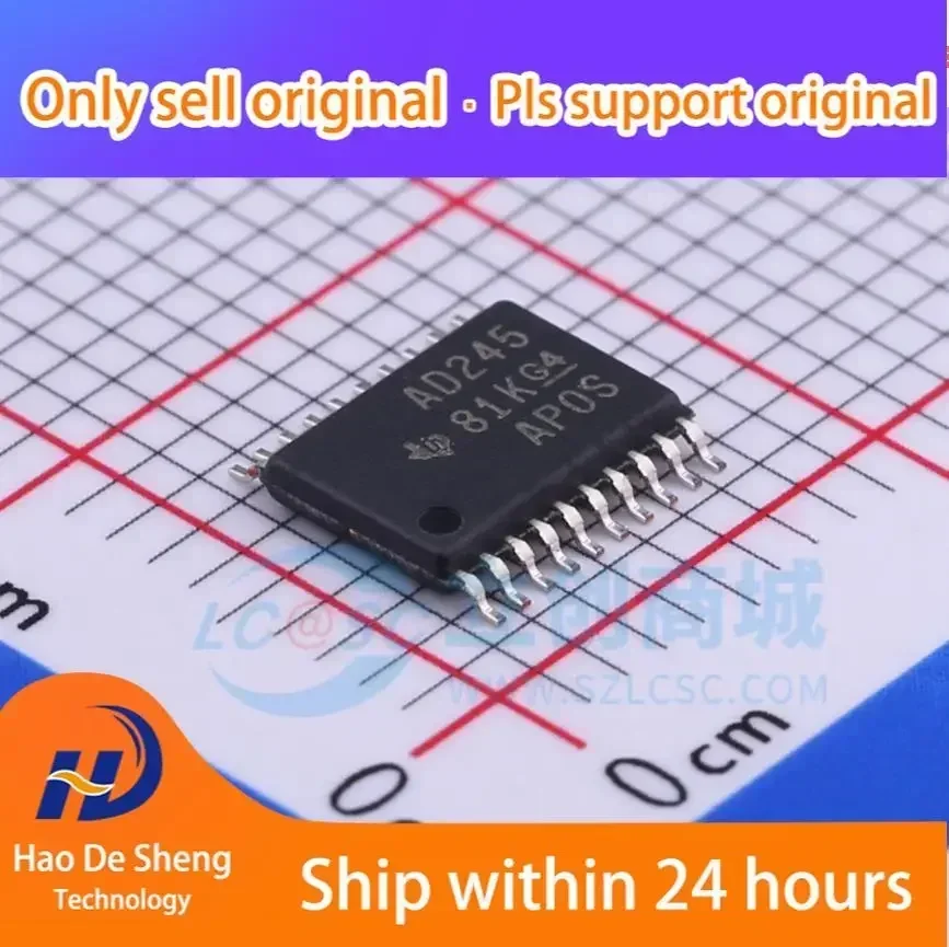 10PCS/LOT SN74ACT245PWR TSSOP-20  New Original In Stock