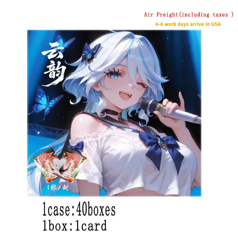 

Limited Goddess Story Collection Card Wave 1 A5 Acrylic Color Paper Girls Cards Various Themes Equisite Playing Game Cards