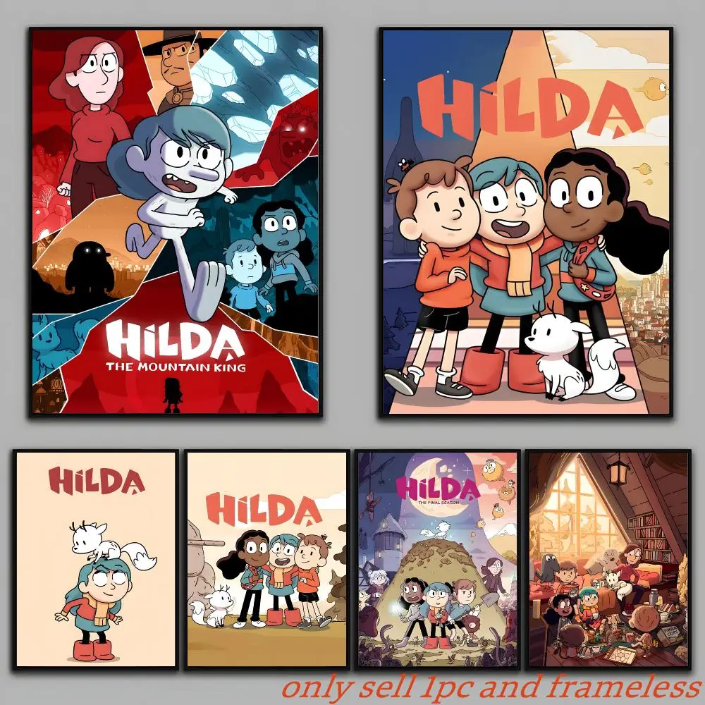 FASHION FILM H-Hilda Poster Art With Prints Home Bedroom Living Room Decoration Gift