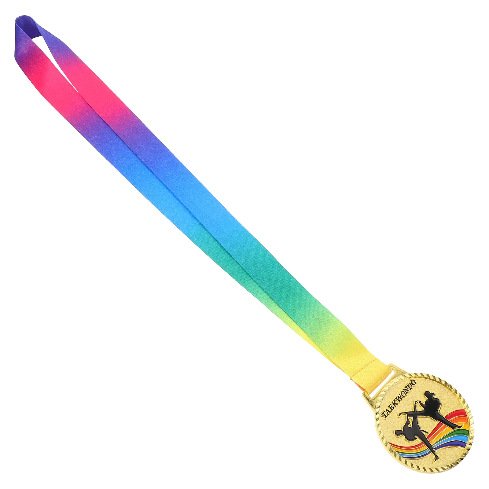 

1pc Taekwondo Championship Medals Gold Award For Competition Winner Sports Event Honor Zinc Alloy Martial Arts