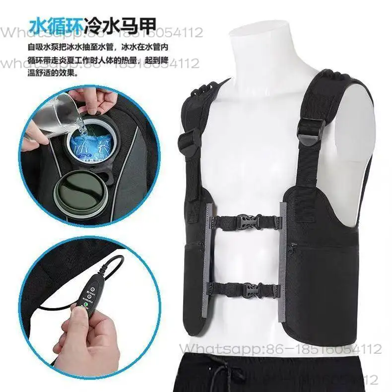 Outdoor water circulation cooling artifact air conditioner clothing construction site heatstroke prevention and heat dissipation