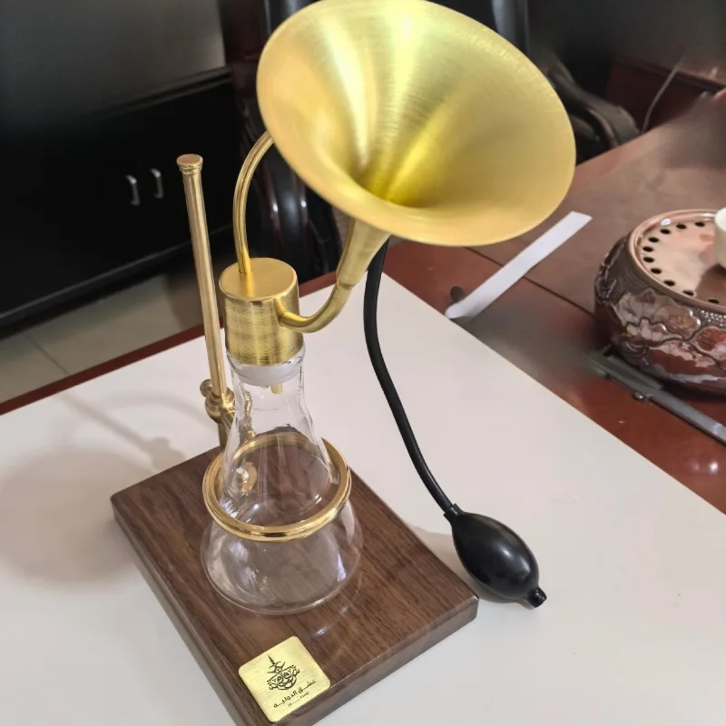 Hydrotherapy Copper Funnel Fragrance Smeller Wine Essential Oil Perfume Fragrance Coffee Beans