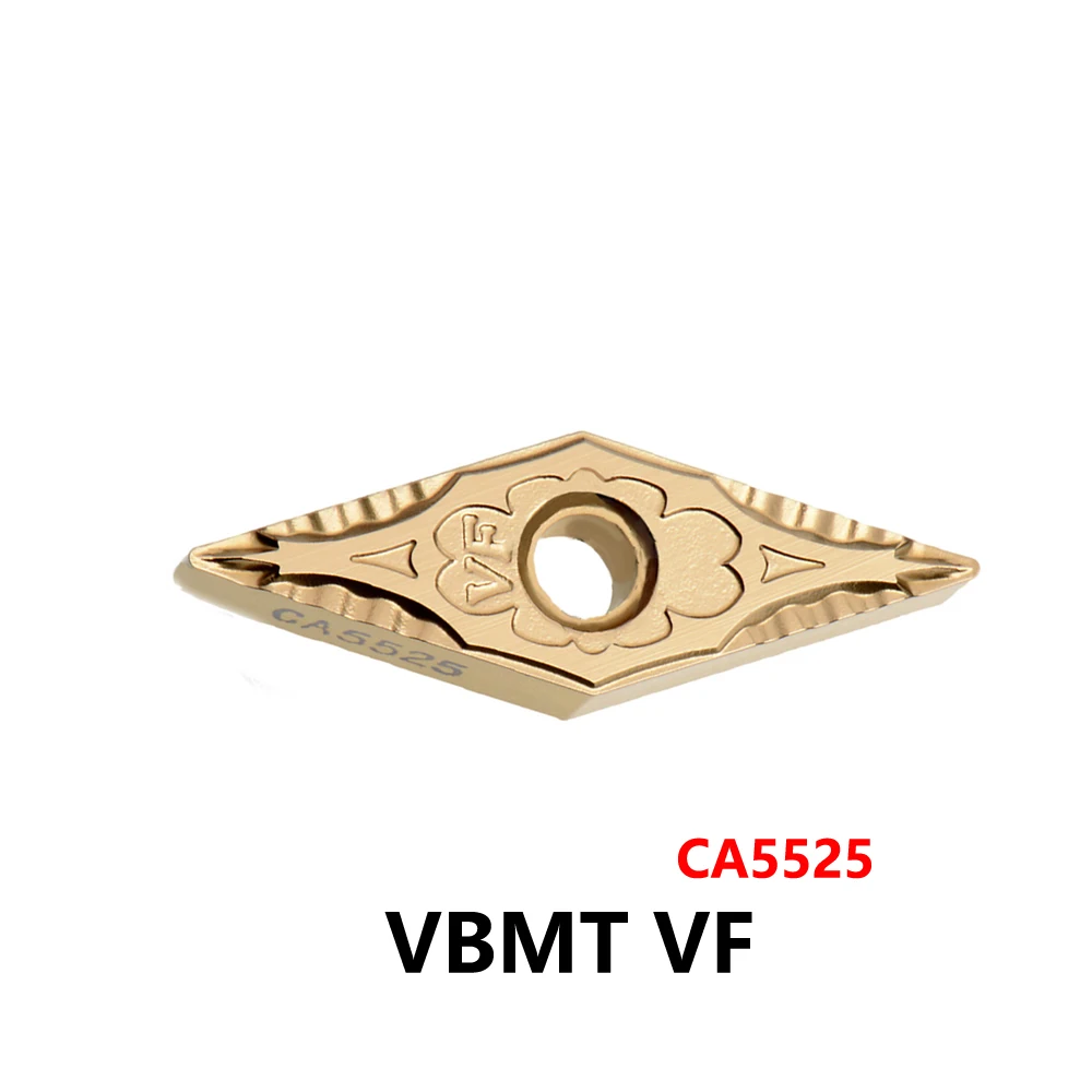 Original VBMT110302VF VBMT160402VF VBMT160404VF CA5525 Carbide Inserts VBMT110302 VBMT160402 VBMT160404 VF CNC Lathe Tools VBMT