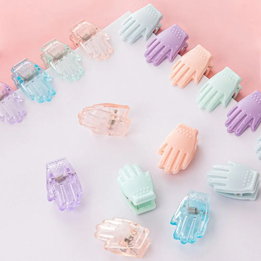 Mini Memo Clips para DIY Craft, Grampos de papel decorativos, Bookmark, Binder Clips, File Folder Clip, 10Pcs
