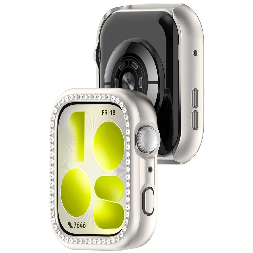 Diamant-Hülle für Huawei Watch Fit 4/5 Pro Zubehör Rundum hohler Schutzrahmen für Huawei Watch Fit 5 4 3 Cover – Detail 8