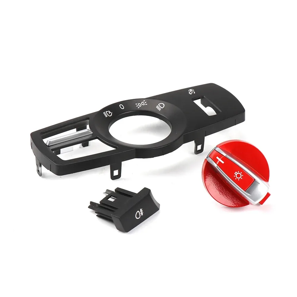 61319192744 interruptor faro delantero botón de rotación faro delantero Control Konb Cove para BMW 5 6 7 Series GT F10 F06 F0