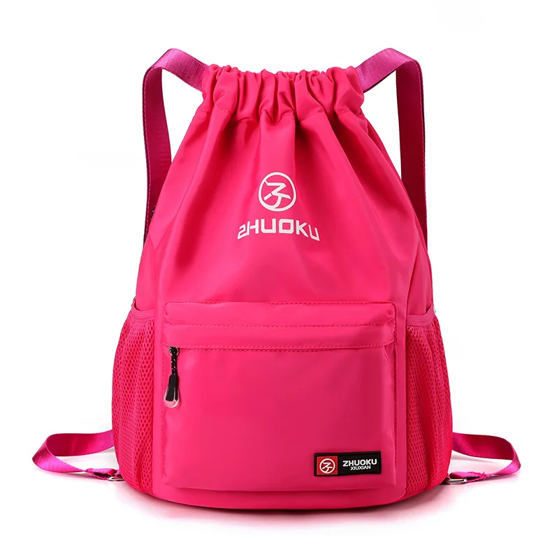 2026 New Large Capacity Multi Color Versatile Waterproof Men's and Women's Travel Sports Collection Pocket Drawstring Backpack