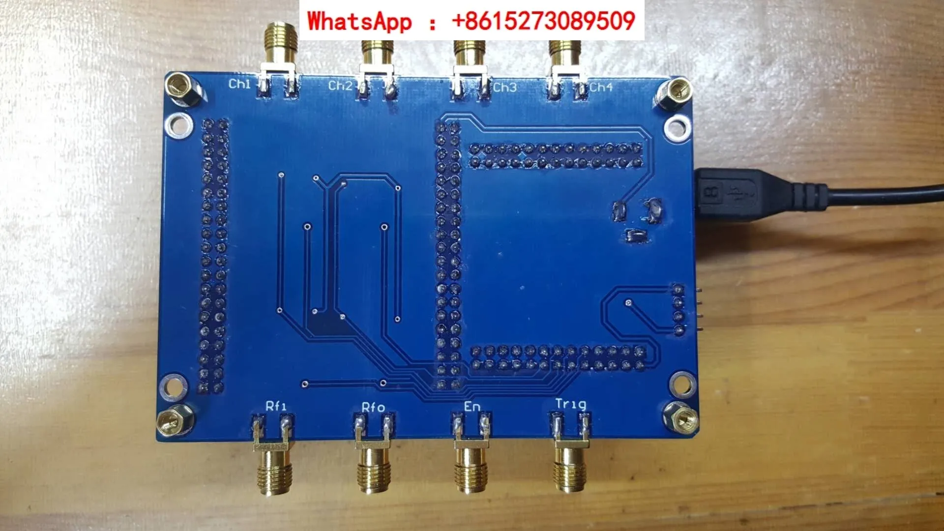 

High precision delay signal generator module RS232 command control, can be connected to a computer or microcontroller)