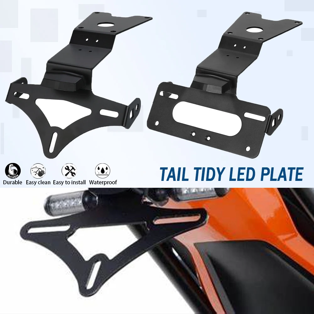 

For Speed 400 Scrambler 400 X 2024 2025 2026 Rear Registration Bracket Speed400 Tail Tidy License Plate Holder Frame LED light