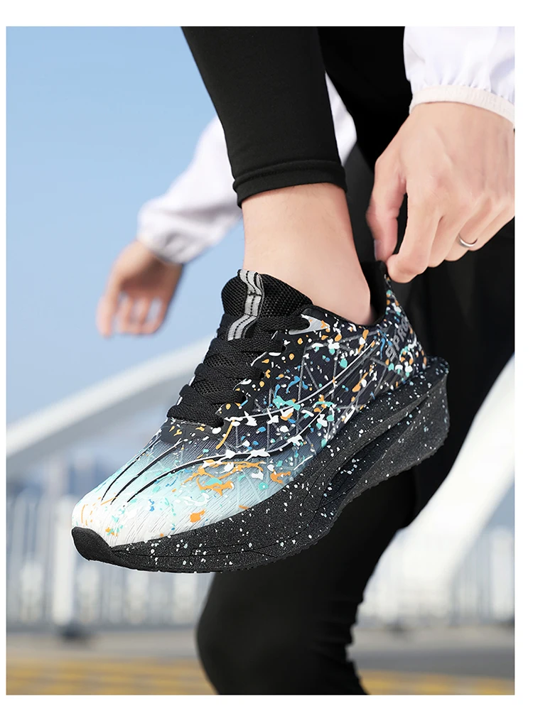 Modische Damen-Wanderschuhe, atmungsaktiv, leicht, für den Außenbereich, rutschfest, sportliche Laufschuhe, lässig, bequem – Detail 15