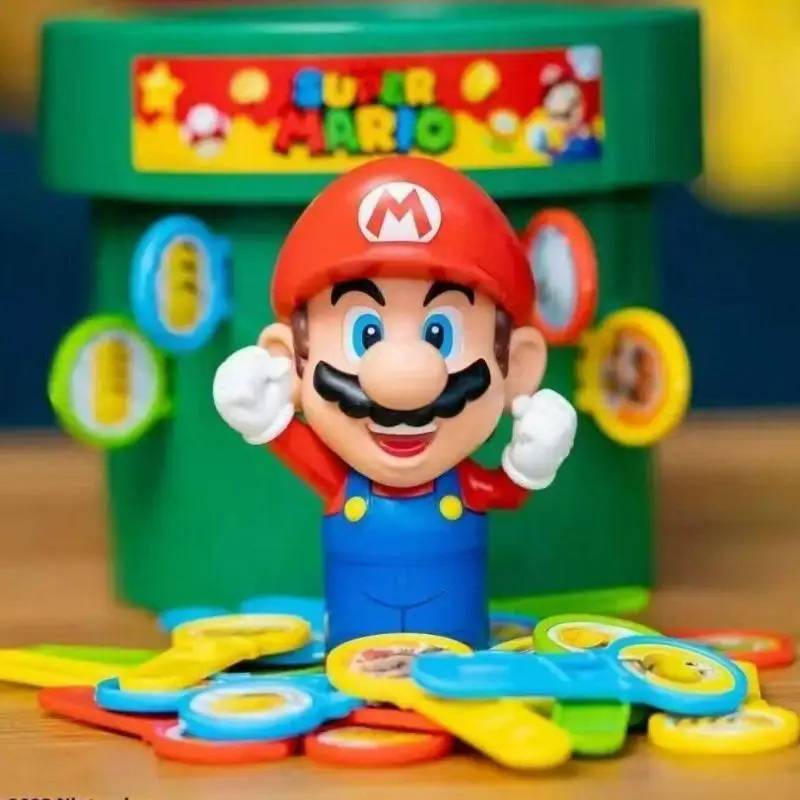 

Интерактивная игра TOMY Super Mario Pop up Sword Barrel - увлекательная настольная игра-головоломка для всей семьи и взрослых