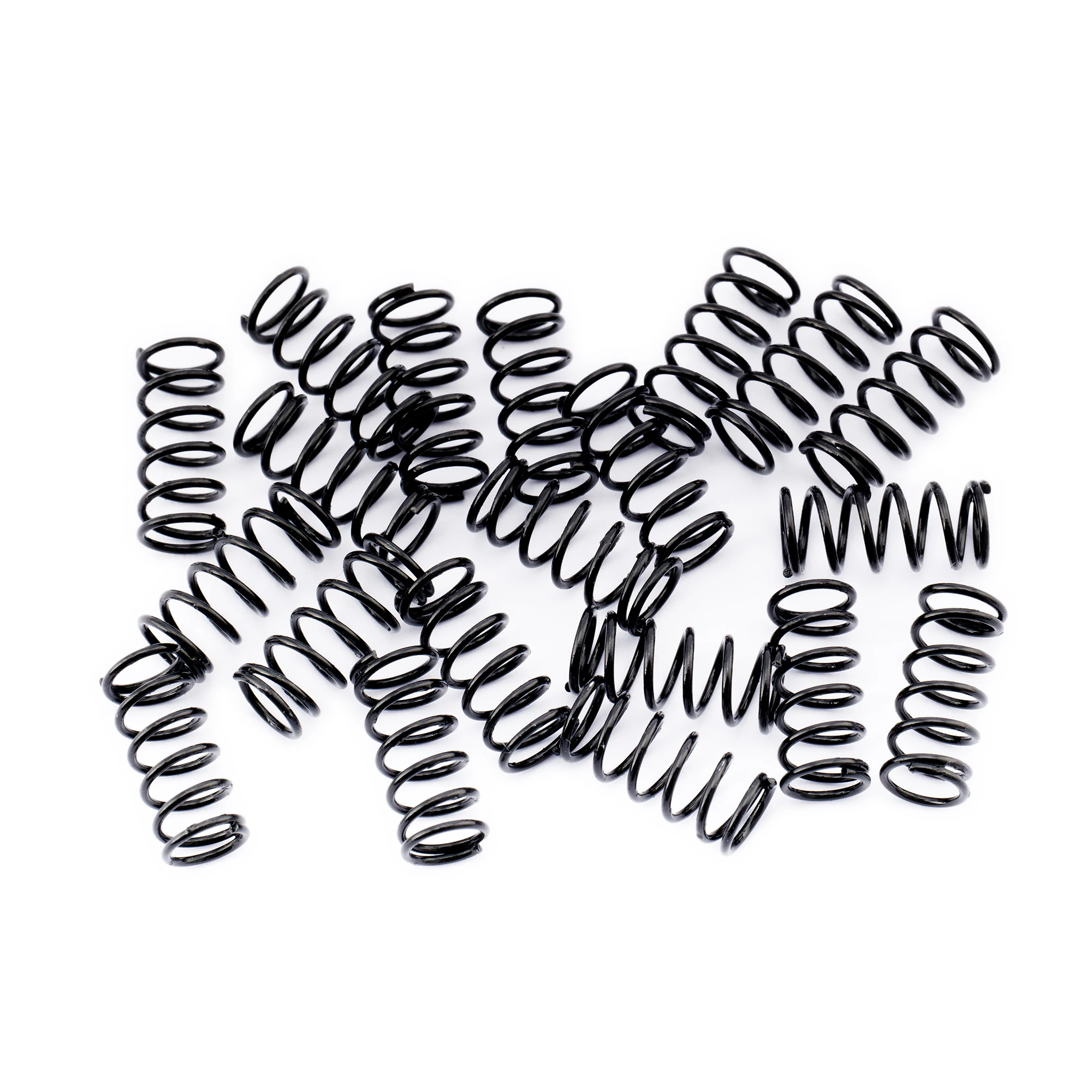 Musiclily Pro 10x4,5 mm ressort en acier inoxydable/acier pour selle de pont de guitare électrique/basse (lot de 20)