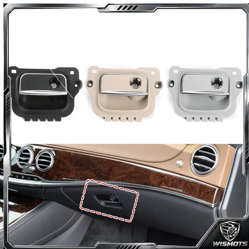 Black Gray Beige Car Glove Box Lock Latch Handle A2226805204 For Mercedes Benz W222 S Class Sedan X222 Maybach Sedan 2014-2020
