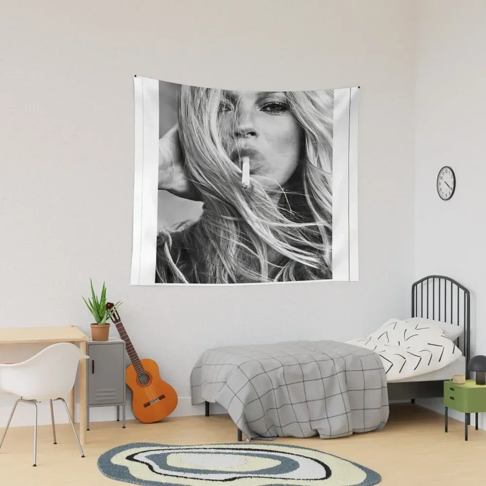 

Kate Moss Smoking Tapestry Room Ornaments Japanese Room Decor Tapestry