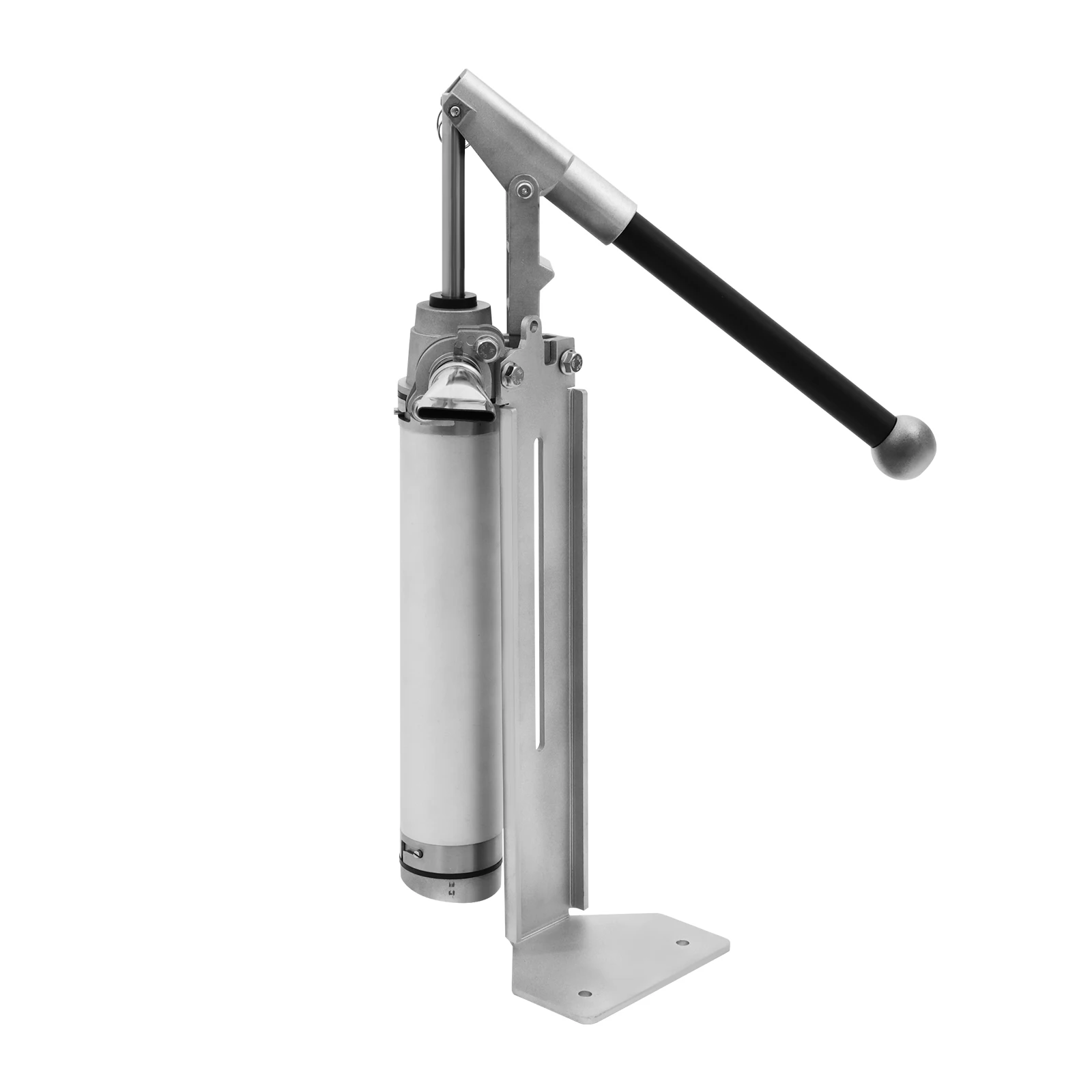 Manual Paste Liquid Pump 304 Stainless Steel, Hand Operated Transfer Pump With 15.75in Handle & Filter Mesh, For Coatings Adhesives Sealants