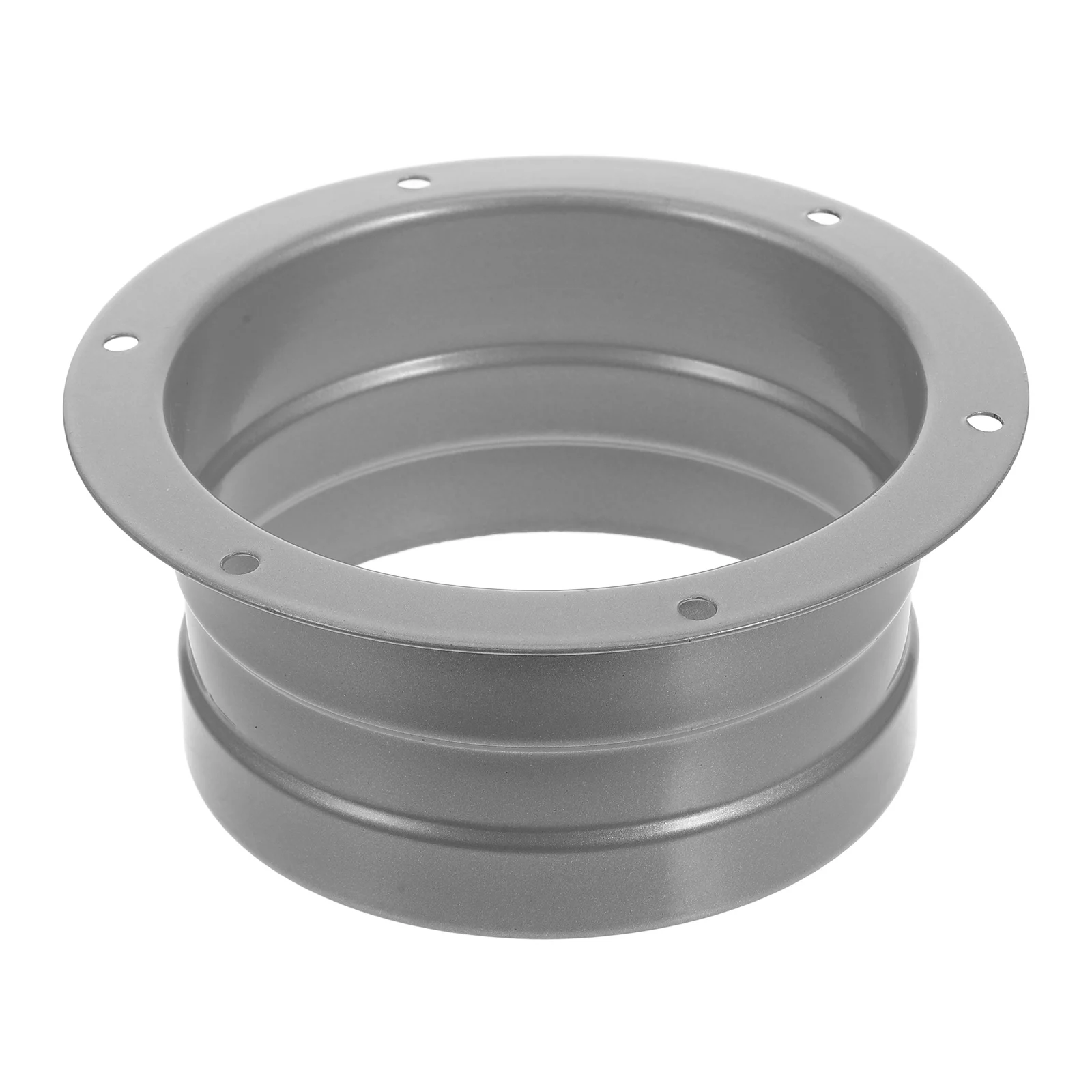 

Metal Straight Flange Vent Duct Connector Fan Air Ventilation Hose Duct Connector Adapter Dryer Exhaust Circular Pipe
