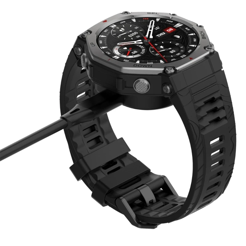 J78A Type C Charging Dock Station for Amazfit T-REX3 Smartwatch without Cable Included Easy To Carry Indoor And Outdoor Use