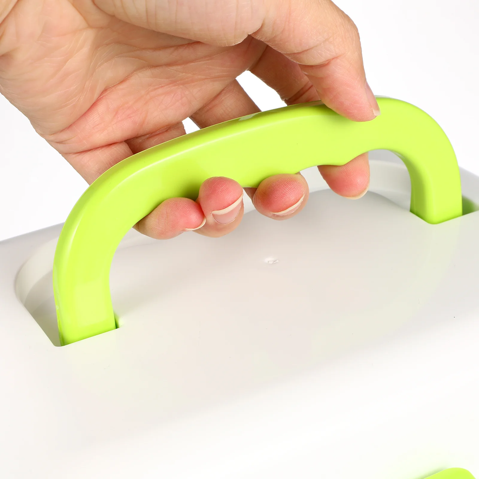 

Durable Plastic Medicine Box Green 21x16.5x15cm Portable Double Layer First-Aid Storage Organizer for Home Outdoor