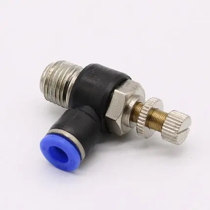 Pneumatic quick plug SL8-02 quick SL4-M5 trachea connector SL6-01 throttle valve SL10-03/SL12-04