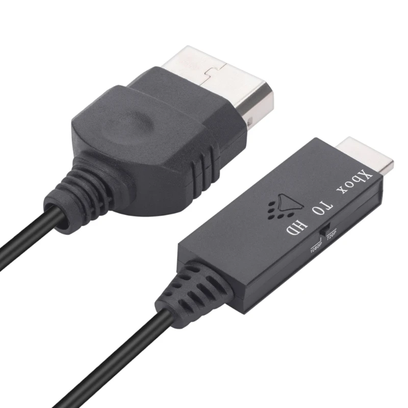 1080i 720p 480p AV Adapter Cable Converter Wire Cord for All Classic Console Models for xbox to  Adapter F19E