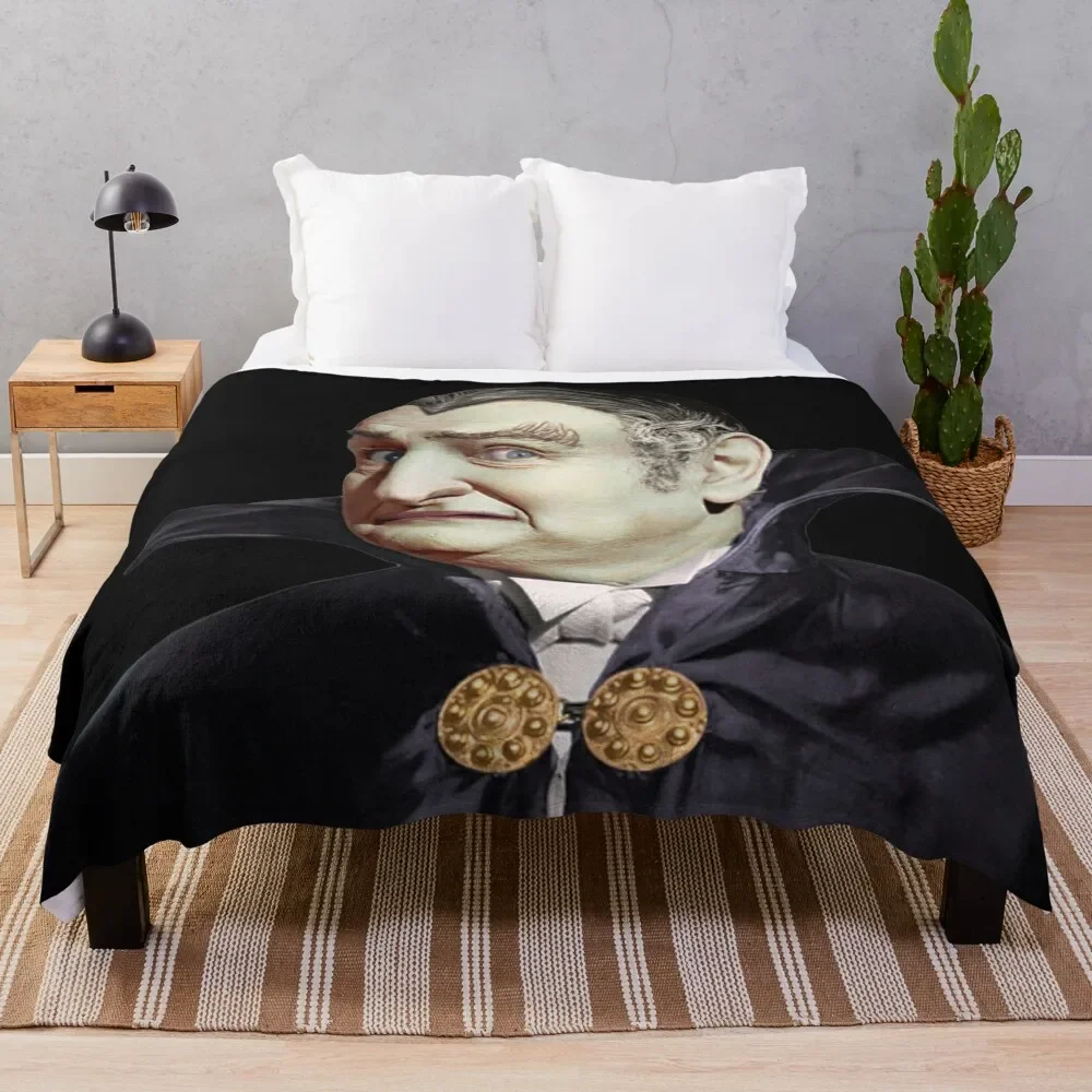 

Grandpa Munster Throw Blanket Warm Cozy Throw Blanket for Living Room Couch