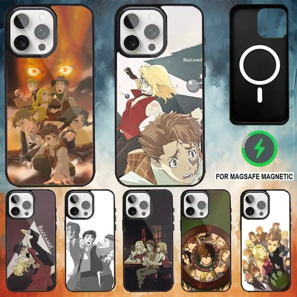 

cartoon B-Baccano Phone Case For iPhone 17,16,15,14,13,12,Plus,Pro,Max for Magsafe Magnetic Wireless Charging