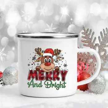 烘焙主題聖誕馬克杯,鹿、聖誕老人、熊圖案,節日咖啡杯,聖誕派對裝飾馬克杯,兒童禮物,熱可可杯 10 最佳銷售 兒童馬克杯 - №1