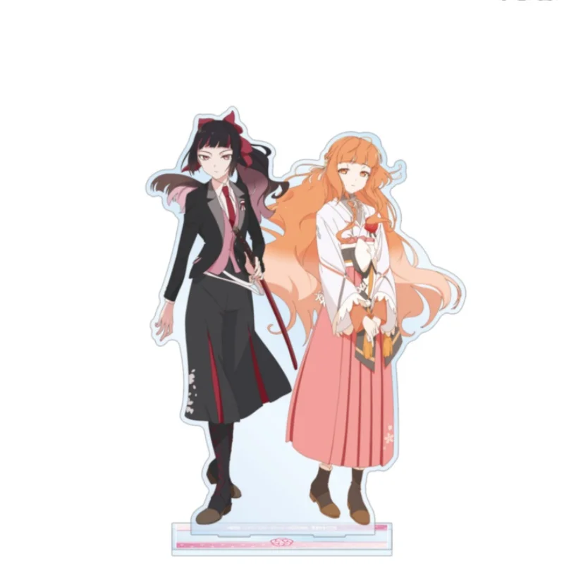 15cm Anime Agents of the Four Seasons Acrylic Stand Hinagiku Kayo Sakura Hazuki Ruri Cartoon Keychains Birthday Gifts Collection