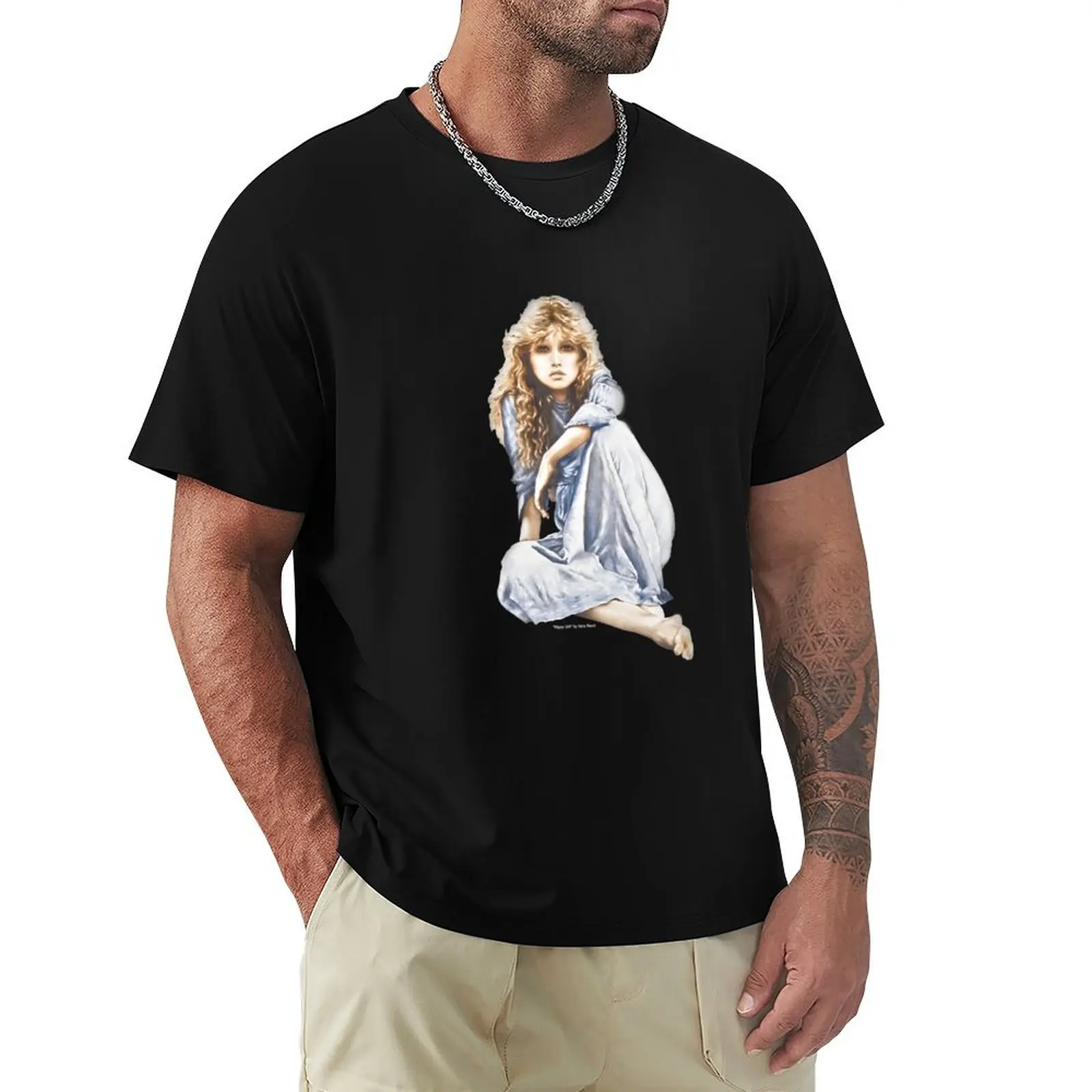 

Hippy Girl(Cut-Out) T-Shirt sports fans tees mens clothing