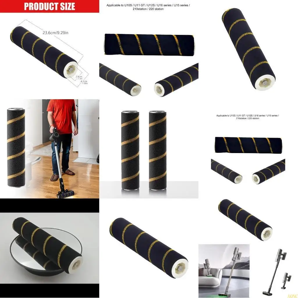 A0NC Pengganti Rol Sikat Penyedot Debu Universal Desain Anti Kebingungan Rambut Konsisten dengan Berbagai Model