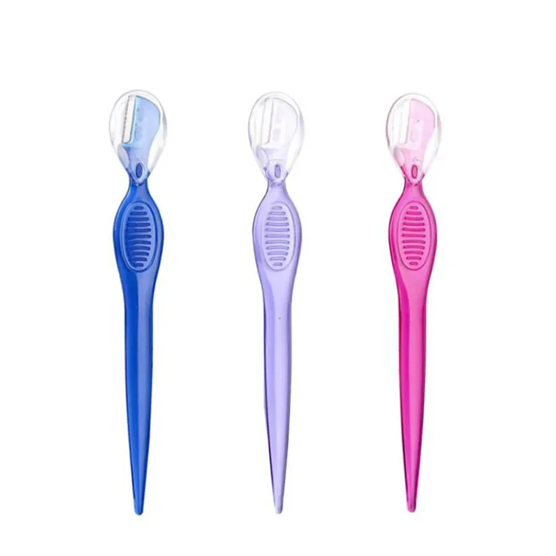 3Pcs Women Razor Eyebrow Trimmer Eye Brow Shaping Blades Shaver Brow Knife Facial Razor Face Hair Remover Cosmetic Makeup Tools