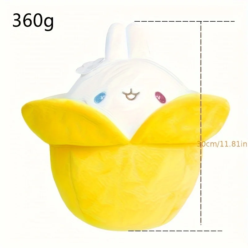 30cm Genuine Molang Cute White Rabbit Kawaii Plush Toy Throw Pillow Appease Cushion Cartoon Anime Figure Stuffed Doll Birthday C