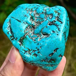Natural crystal turquoise raw stone energy healing crystal specimens