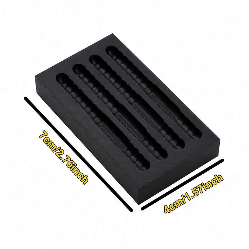 Drop Type Soft Fishing Bait Mould 60mm Lure Casting Mold For Handmade Angling Soft Bait
