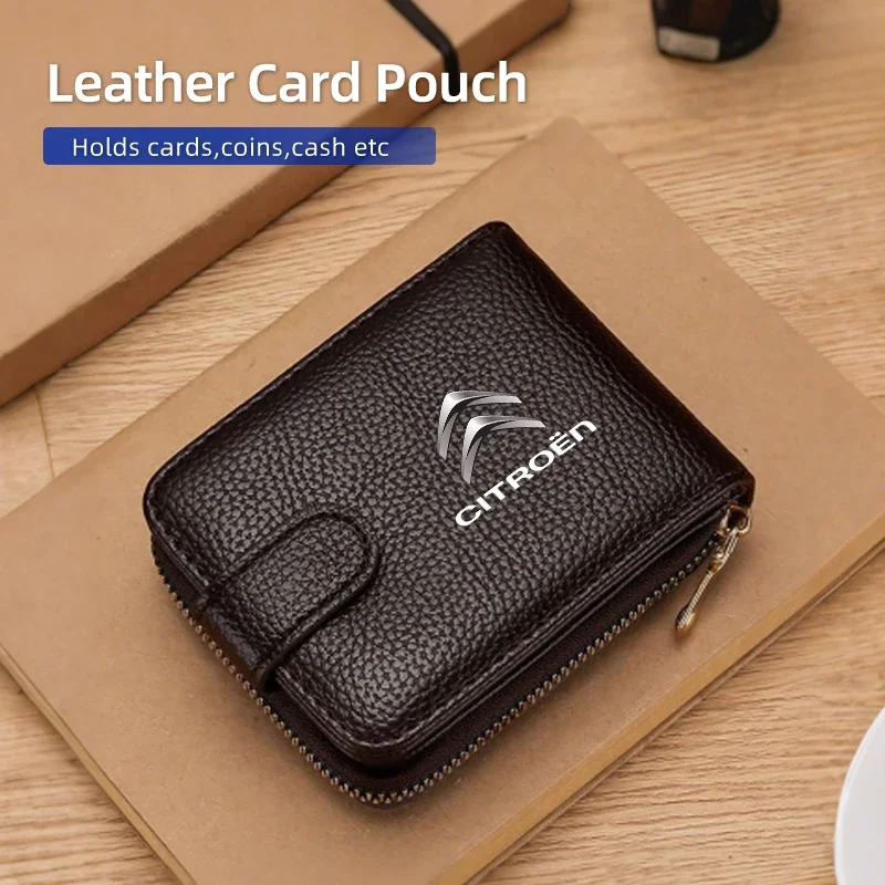 

Car Stickers Litchi Texture Leather Accordion Card Holder For Citroen C4 C3 C5 C1 C2 Berlingo Celysee Cactus Picasso Aircross Gr