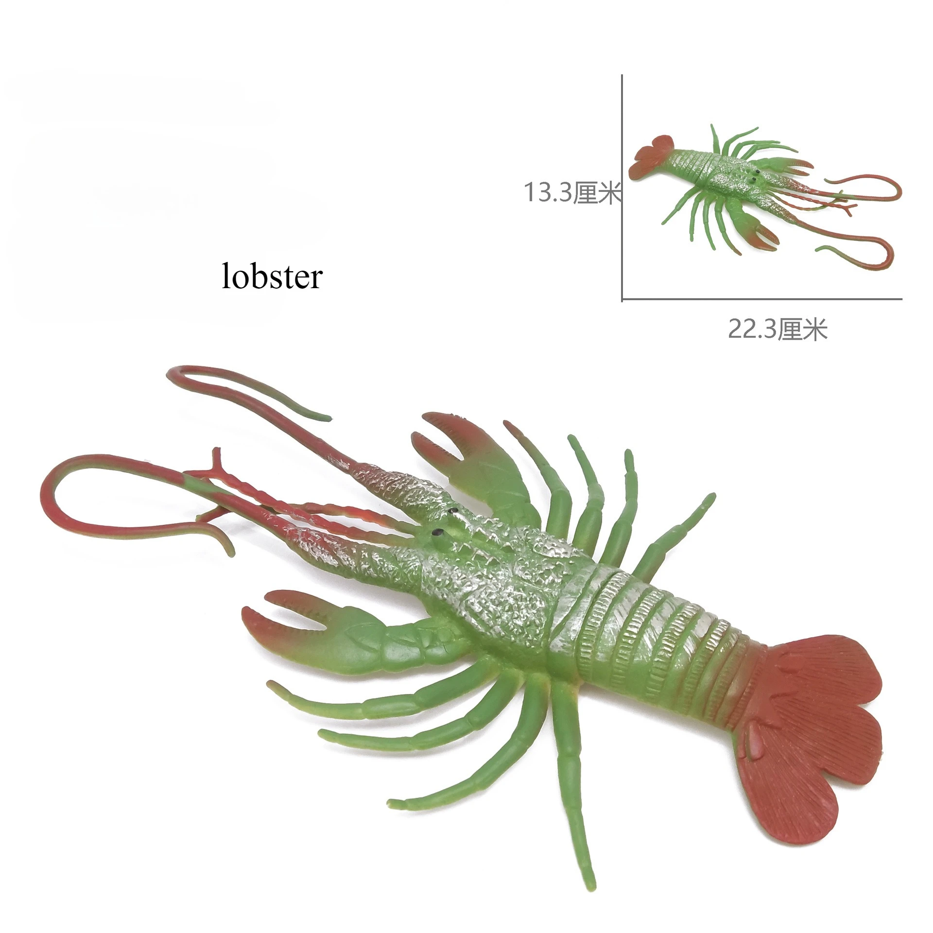 1pcs Realistic Ancient Sea Creature Model Simulation Lobster Octopus Pufferfish Marine Animal Sculpture Toy Figures Decoration