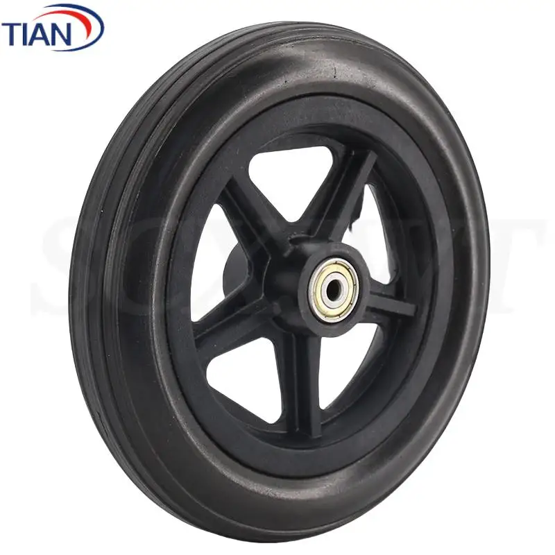 6/7/8/10 Inch Wheelchair Front Wheel Accessories 6 