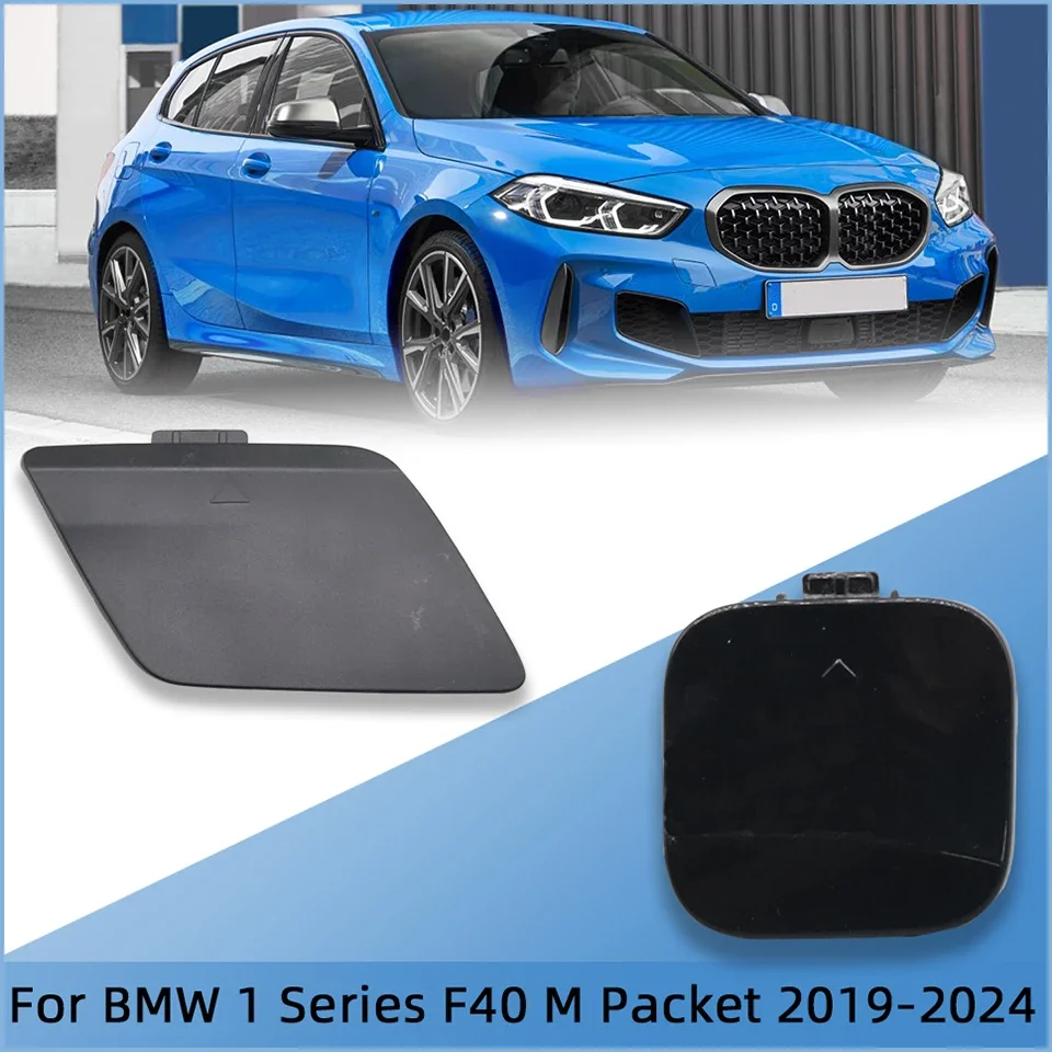 Auto Parts Painted Bumper Towing Hook Cover Cap Trailer Shell 51119463082 51129465102 For 2019-2024 BMW 1 Series M Technic