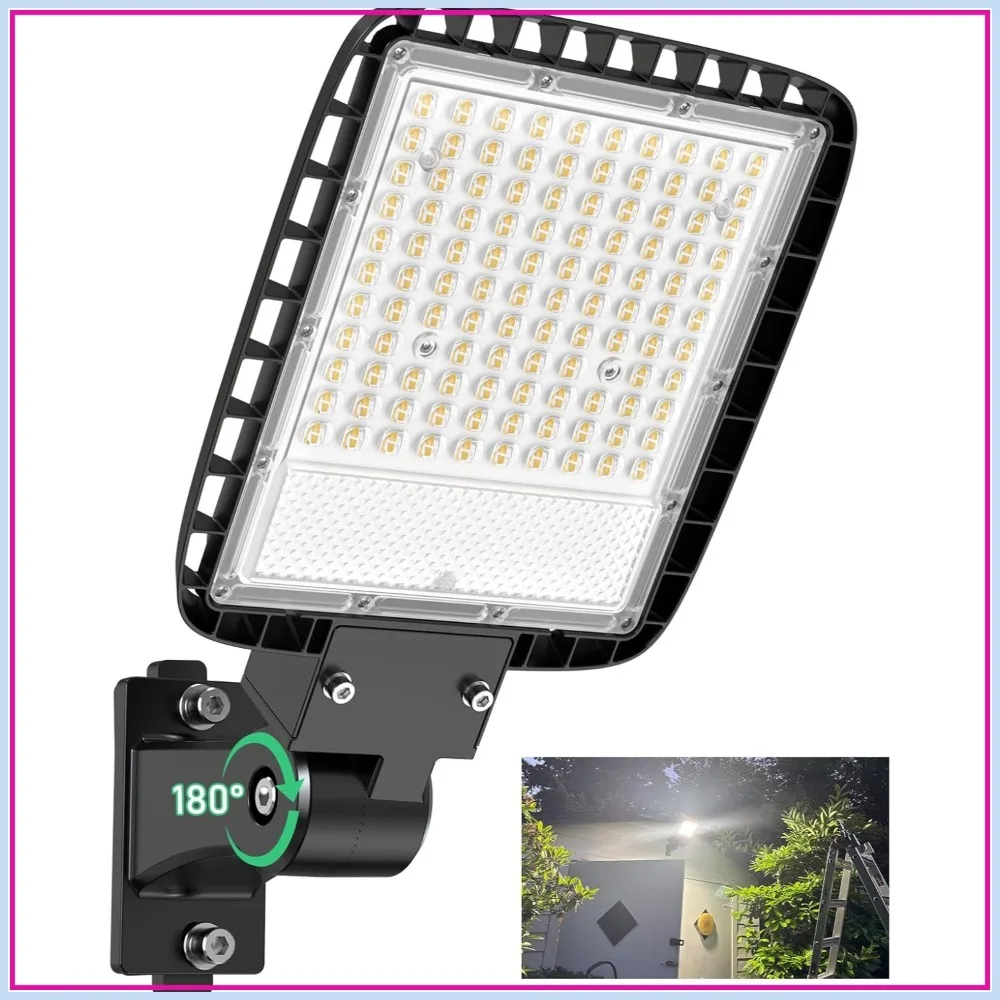 

150W LED Parking Lot Light 6000K 120V 22500lm Outdoor Pole Light with Photocell