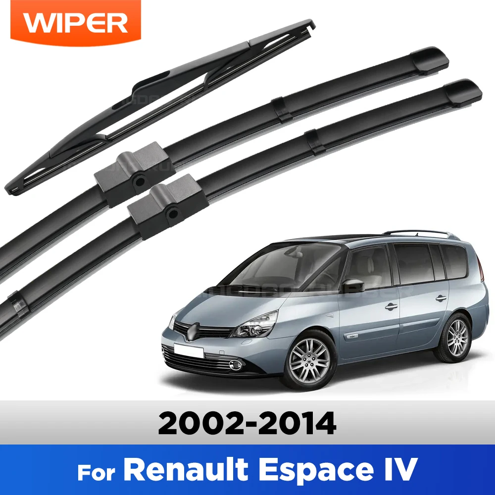 

Резиновые щетки стеклоочистителя для Renault Espace IV 2002-2014 2003 2004 2005 OEM подходят для бесшумных дворников 30 "+ 26" + 14"