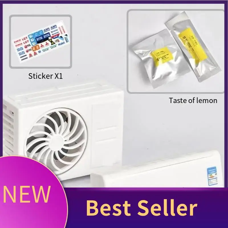 

ABHI-Mini Air Conditioner Model Aromatherapy Car Air Outlet Fragrance Interior Decoration Perfume Long-Lasting Ornaments