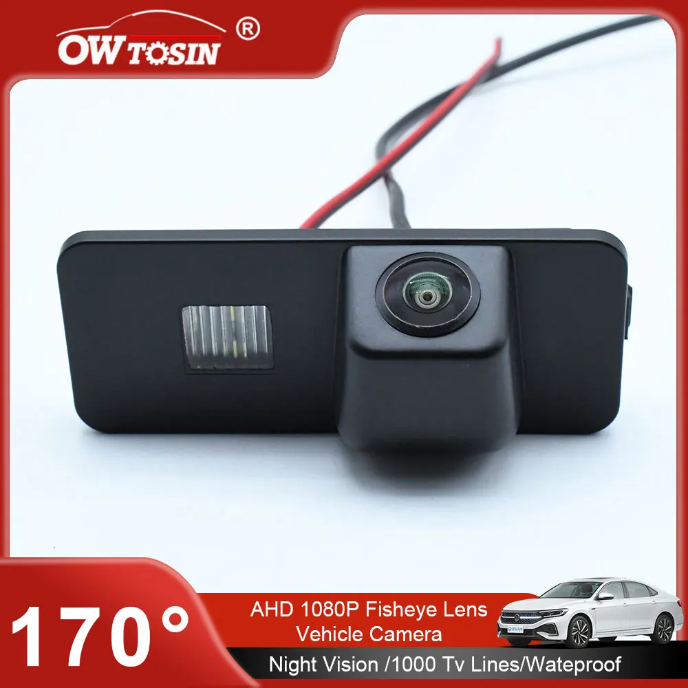 

For SEAT LEON MK3 5F 2012~2020 Exeo/Exeo ST 2008-2013 Leon MK2 Vehicle Camera 170°AHD 1080P Reverse Backup Car Rear View Camera