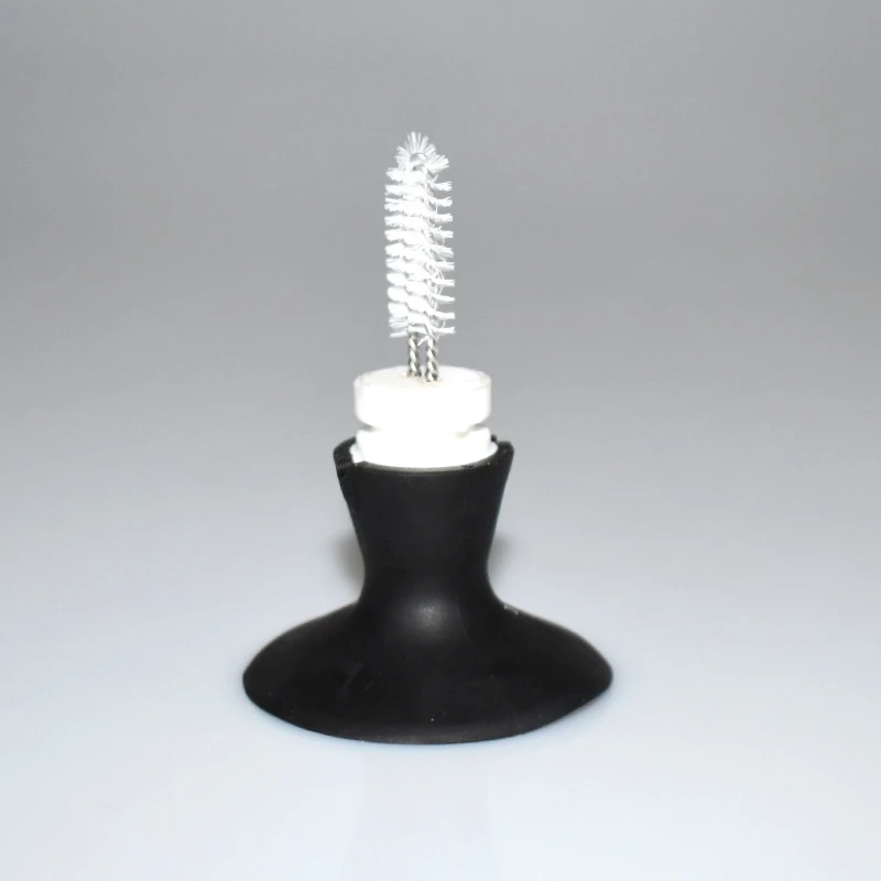 2 Pcs Sucker Bottle Brush Multi-Purpose Washing Cup Brush Vertical Suction Cup Brush