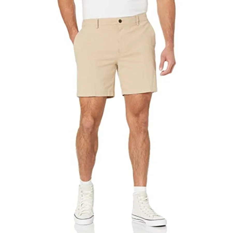

Slim-Fit 7" Inseam Lightweight Comfort Stretch Oxford Short